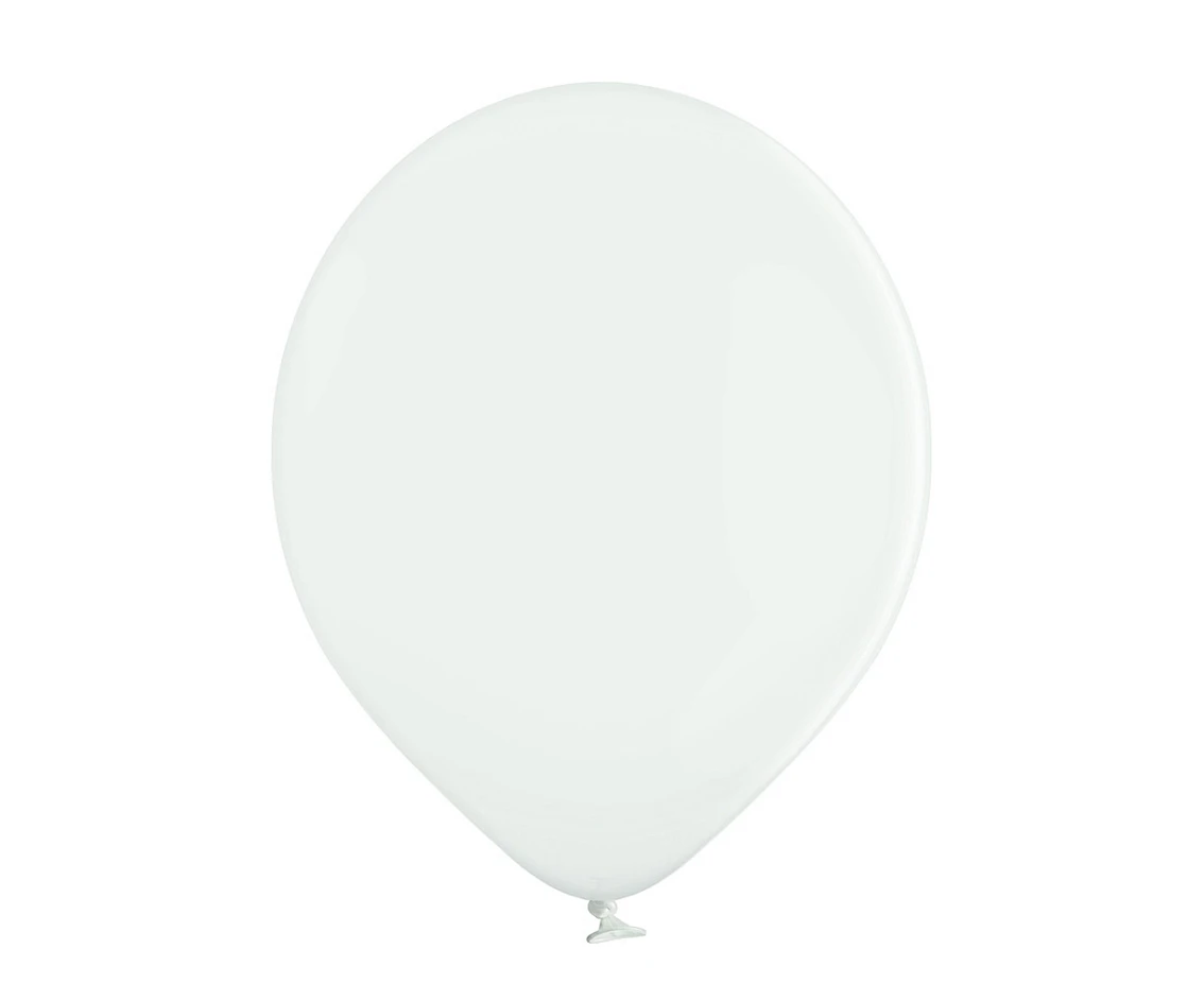Balony Belbal 12", B105-002, (pastel white) pastel białe, 100 szt.